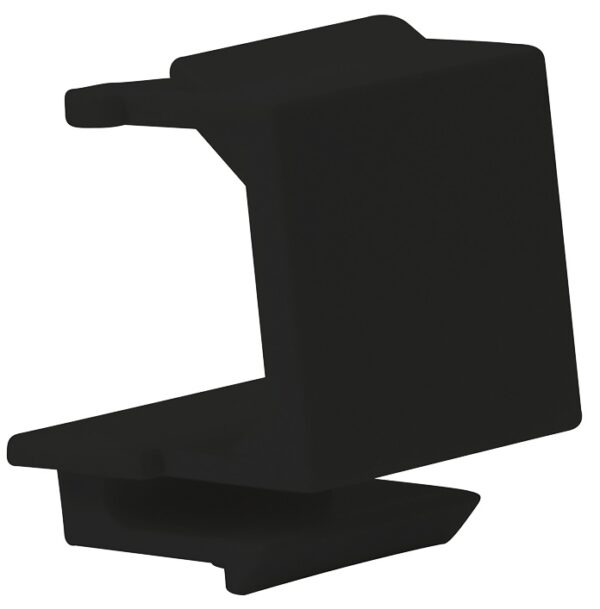 Produktbild MVT 200 129S  -  Keystone Modul Blind-Abdeckung, schwarz, Set(Preis) à 10 Stück